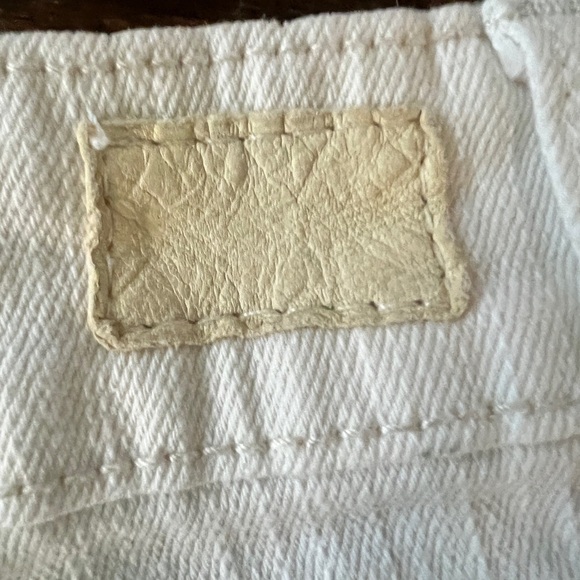 Urban Outfitters BDG white high rise cut off denim shorts size 27 - Picture 6 of 6